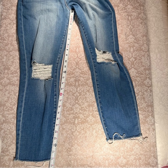 L’ AGENCE~Distressed El Matador Slim High-Rise Raw Hem in Eastern Jeans size 28 - Picture 12 of 16